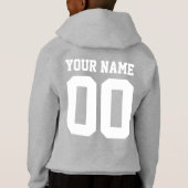 Crew für personalisierte Cousin Hoodie (Rückseite)