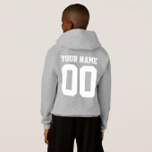 Crew für personalisierte Cousin Hoodie (Schwarz voll)