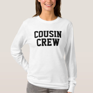 Crew für personalisierte Cousin T-Shirt