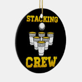 Crew für Sportstapler Cups Schnelligkeit Stackerst Keramik Ornament (Rechts)