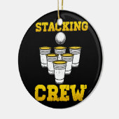 Crew für Sportstapler Cups Schnelligkeit Stackerst Keramik Ornament (Links)