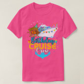 Crew Geburtstag T-Shirt (Design vorne)