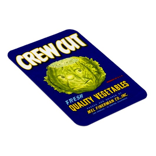 Crew Gemüseschutzetikett schneiden Magnet (Rechte Seite)