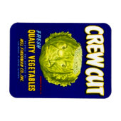 Crew Gemüseschutzetikett schneiden Magnet (Horizontal)