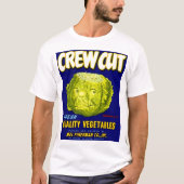 Crew Gemüseschutzetikett schneiden T-Shirt (Vorderseite)