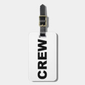 CREW GEPÄCKANHÄNGER (Vorderseite vertikal)