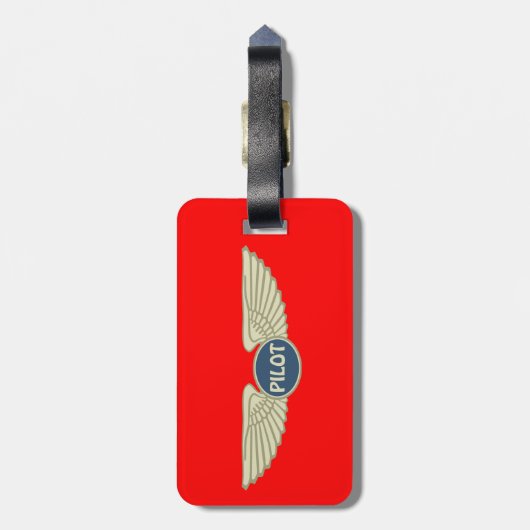 Crew Gepäckanhänger (Rückseite vertikal)