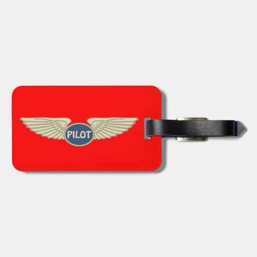 Crew Gepäckanhänger (Rückseite horizontal)