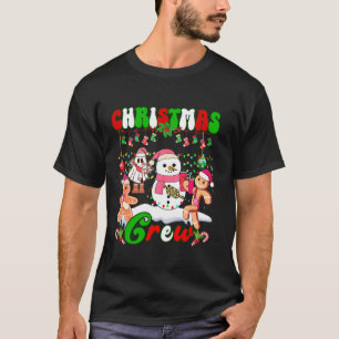Crew Gingerbread Boujee Ghost Xma T-Shirt