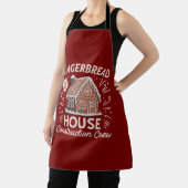 Crew Gingerbrot House Construction Funny Xmas Schürze (InSitu)