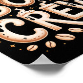 Crew Halloween Cappuccino Espresso Rist Poster (Ecke)