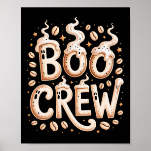 Crew Halloween Cappuccino Espresso Rist Poster