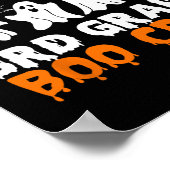 Crew Halloween Ghost der dritten Klasse Poster (Ecke)