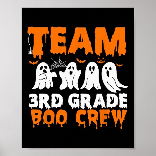 Crew Halloween Ghost der dritten Klasse Poster (Vorne)