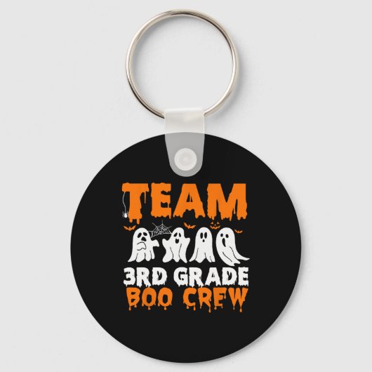Crew Halloween Ghost der dritten Klasse Schlüsselanhänger (Vorderseite)