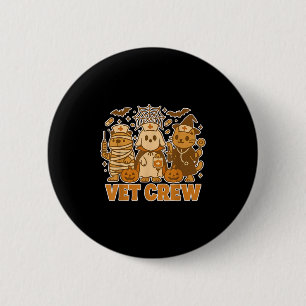 Crew Halloween Kostüm Hund Katze Capybara Haustier Button