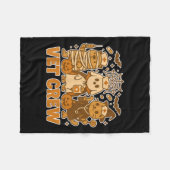 Crew Halloween Kostüm Hund Katze Capybara Haustier Fleecedecke (Vorderseite (Horizontal))