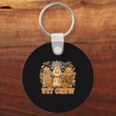 Crew Halloween Kostüm Hund Katze Capybara Haustier Schlüsselanhänger (Vorderseite)