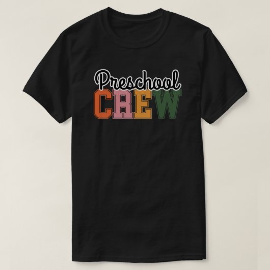 Crew im Vorschulalter Niedlich T-Shirt (Design vorne)