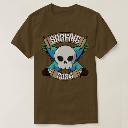 Crew Jolly Pirate T-Shirt (Design vorne)