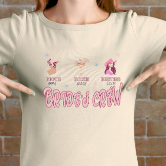 Crew-Junggeselinnen-Abschied T-Shirt