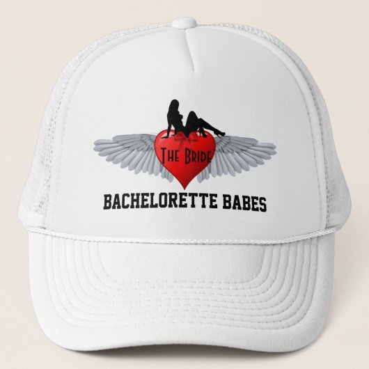 Crew Junggeselinnen-Abschied Truckerkappe (Vorderseite)