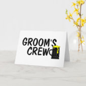 Crew Karte (Gelbe Blume)