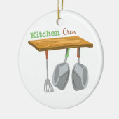 Crew Keramik Ornament (Links)