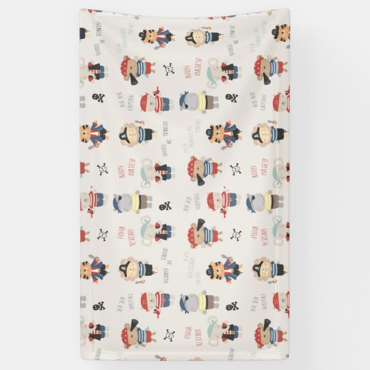 Crew Kind Party Pirate Banner (Vertikal)