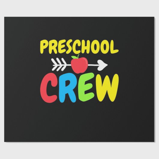 Crew-Lehrer Geschenkpapier (Flach)