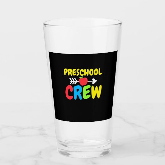 Crew-Lehrer Glas (Vorderseite)