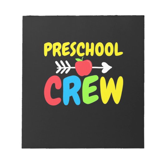 Crew-Lehrer Notizblock (Vorderseite)