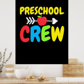 Crew-Lehrer Poster (Küche)