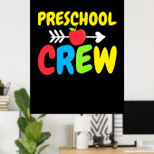 Crew-Lehrer Poster (Heimbüro)
