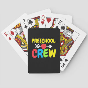 Crew-Lehrer Spielkarten