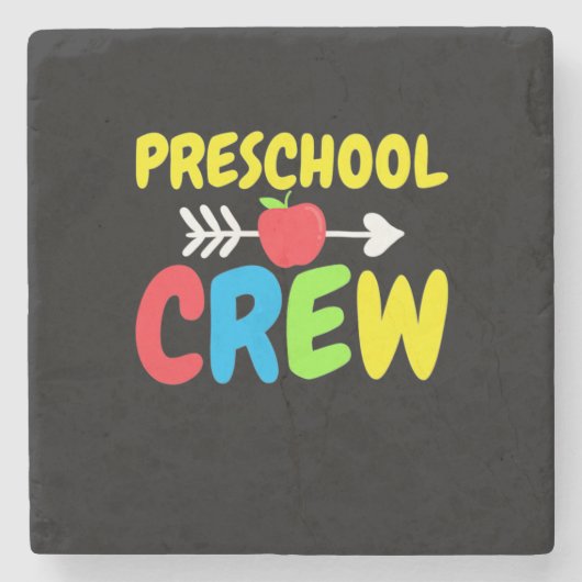 Crew-Lehrer Steinuntersetzer (Vorderseite)