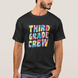 Crew-Lehrerin Kinder Gefärbte Krawatte 3R Gr T-Shirt