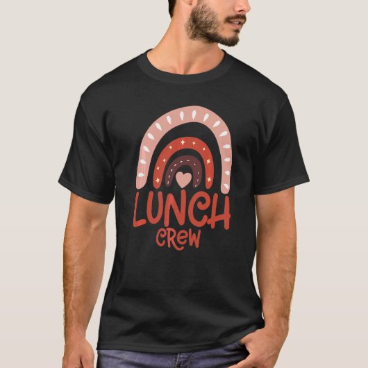 Crew Matching School Cafeteria Squad S T-Shirt (Vorderseite)