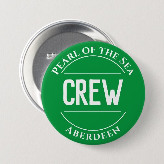 Crew Member Button Abzeichen (Vorne & Hinten)