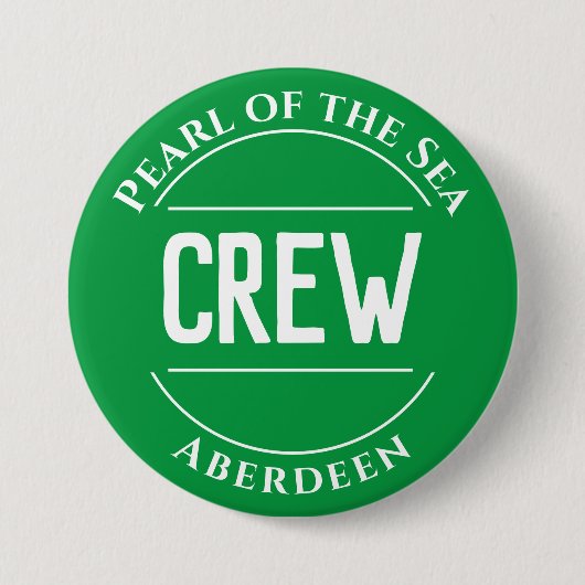 Crew Member Button Abzeichen (Vorderseite)