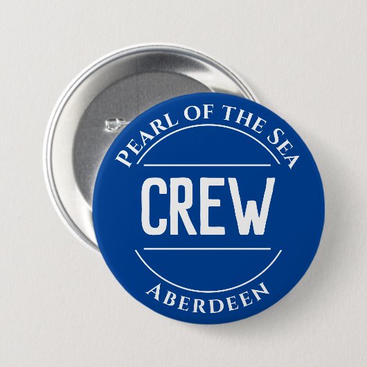 Crew Member Button Abzeichen (Vorne & Hinten)