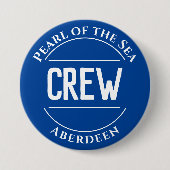 Crew Member Button Abzeichen (Vorderseite)