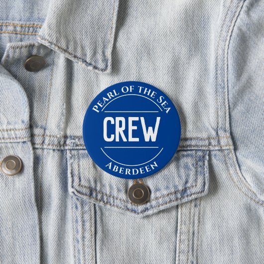 Crew Member Button Abzeichen (Beispiel)