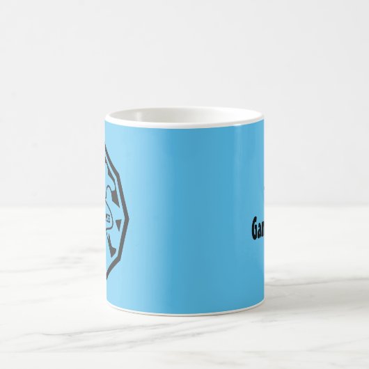 Crew mit Schwarzer Rahmen Tasse (Mittel)