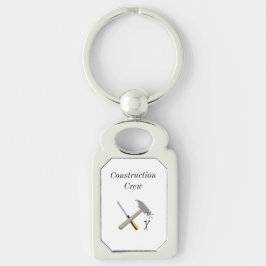 Crew mit Werkzeugen Schlüsselanhänger