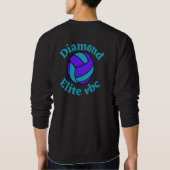 Crew Neck Diamond Elite vbc in mehreren Farben Sweatshirt (Rückseite)
