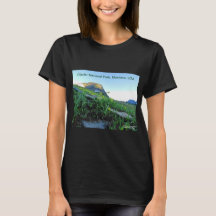 Crew Neck Glacier National Park T - Shirt