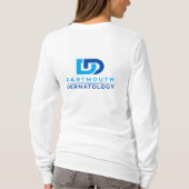 Crew Neck Long Sleeve Frauen T-Shirt (Rückseite)