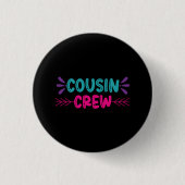Crew niedlicher Cousin Button (Vorderseite)
