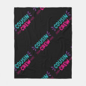 Crew niedlicher Cousin Fleecedecke (Vorderseite)